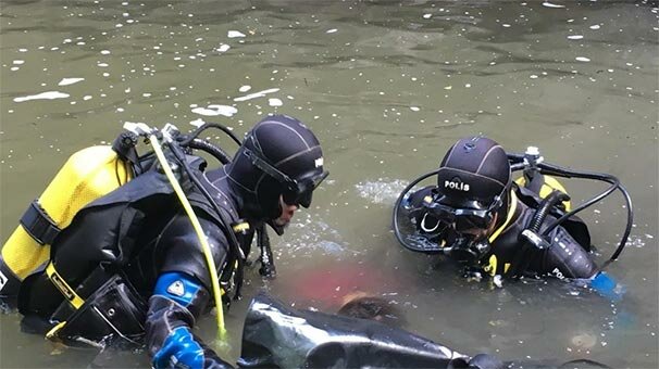Her şey ailesinin gözü önünde oldu! Metrelerce yukarıdan...