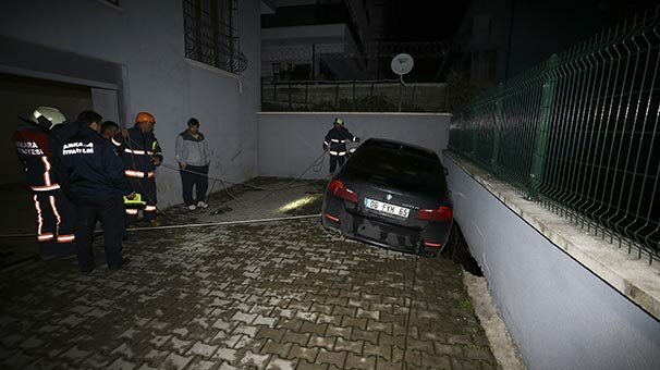 Her şey bir anda oldu! Sesi duyan mahalleli dışarı fırladı