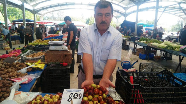 ‘Hünnap’ tezgahlarda yerini aldı