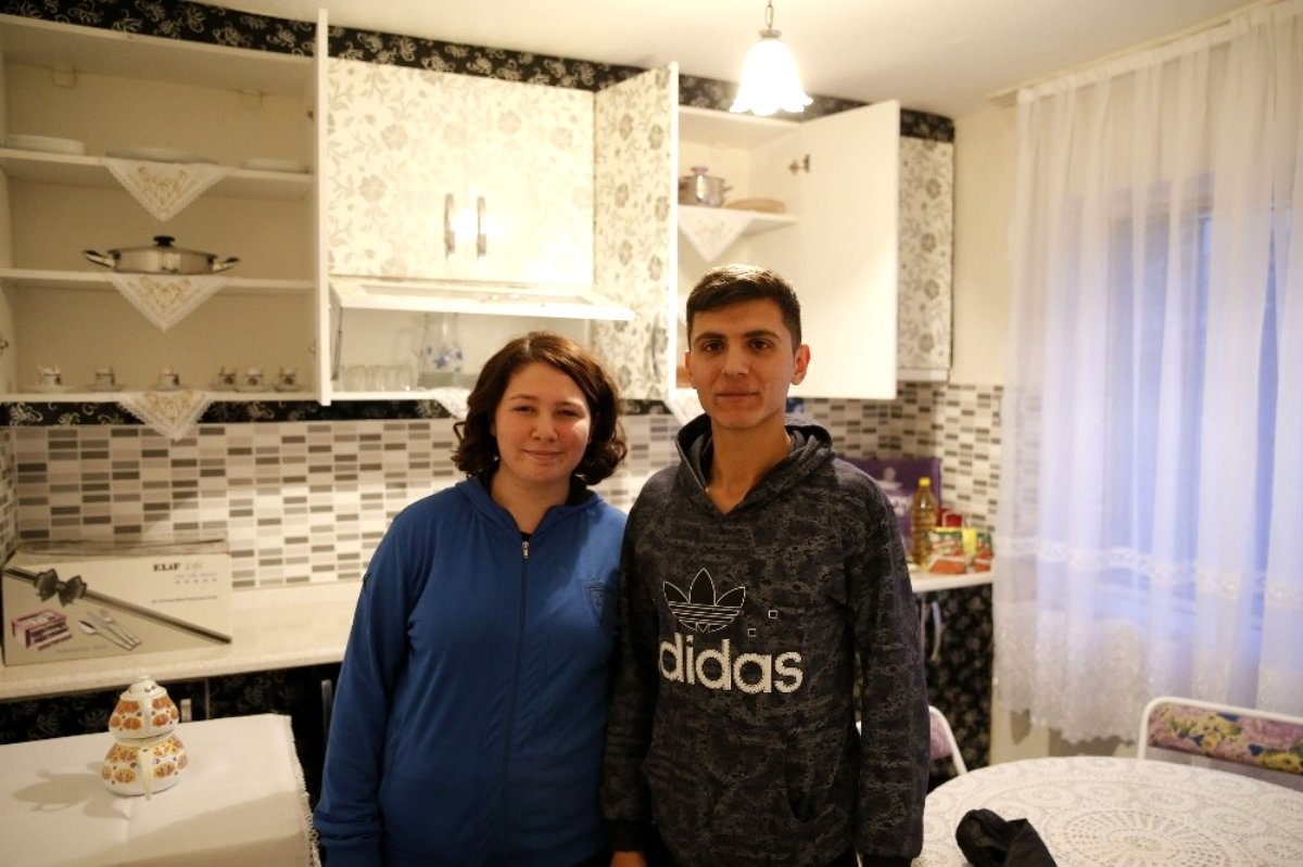 İHA'nın gündeme getirdiği öksüz çifte Sevgi Eli yardım elini uzattı