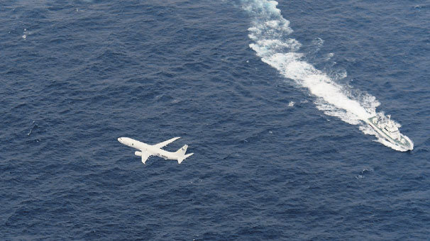 İki ABD uçağı havada çarpıştı