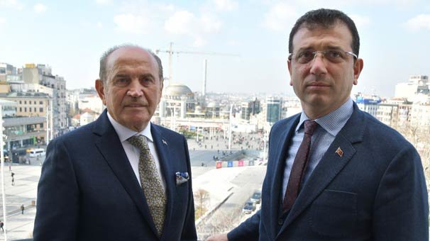 İmamoğlu'ndan Kadir Topbaş'a ziyaret