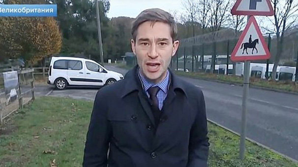 İngiliz askeri üssünde 