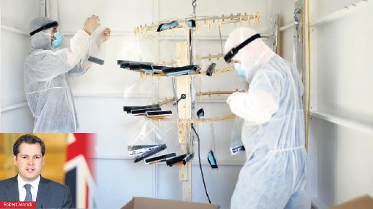 İngiliz bakan ‘heyecan’ yapmış!