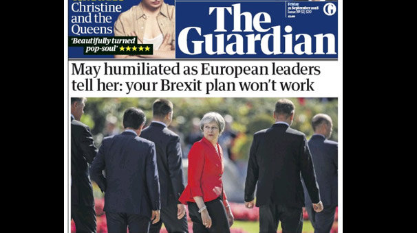 İngiliz basını: Başbakan May, AB zirvesinde 'rezil oldu'