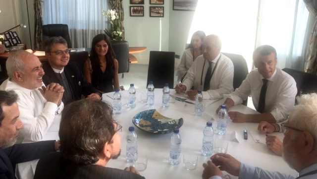 İran Dışişleri Bakanı Zarif'ten sürpriz G-7 ziyareti