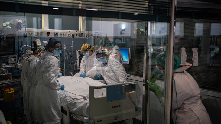 İspanya'da hastaneler tıklım tıklım