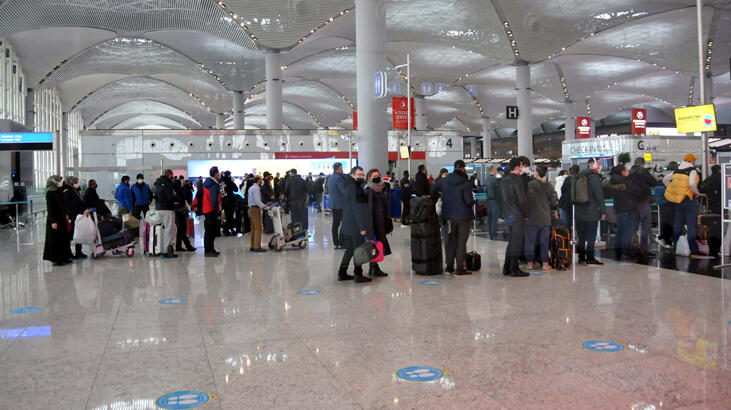 İstanbul Havalimanı pandemi döneminin en yoğun gününü yaşadı