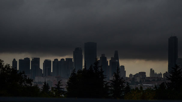İstanbul'da her yeri bir anda kapladı