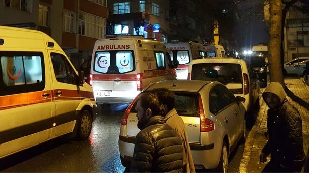 İstanbul'da korku dolu anlar! Tüm binayı sardı...