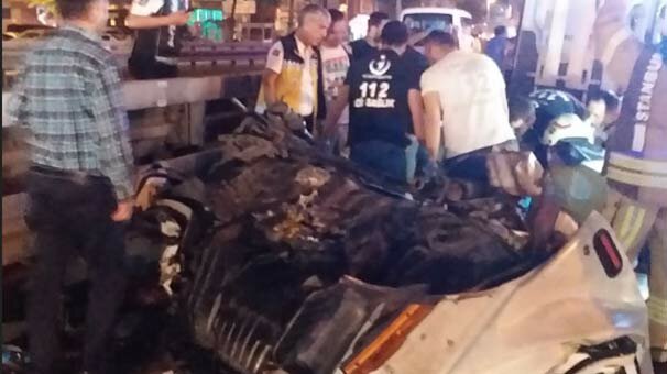 İstanbul'da korkunç kaza! Dizi setine ait kamyon sürücüsünün önce bacağı koptu sonra...