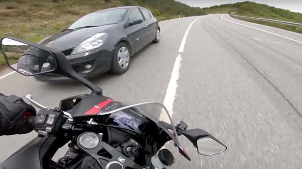 İstanbul'da lüks araç ile motosikletin yarışı facia ile bitiyordu