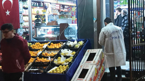 İstanbul'da silahlı market soygunu