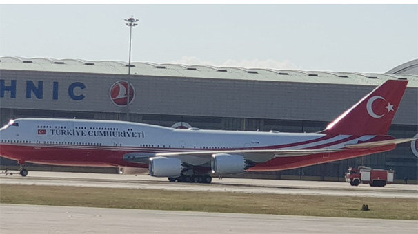 İşte Cumhurbaşkanlığı filosuna katılan yeni uçak