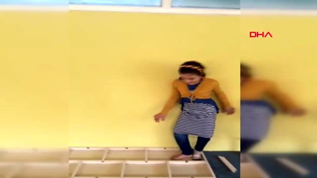 İzmir suriye'deki savaşta bacağını kaybeden nur, şimdi patenle kayıyor