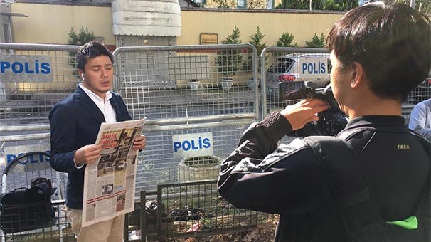 Japonlar Milliyet'ten öğrendi