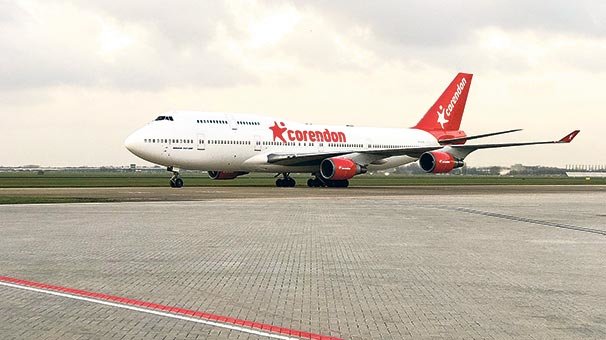 Jumbo jeti otelin bahçesine çekecek