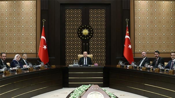 Kabine toplantısı sona erdi
