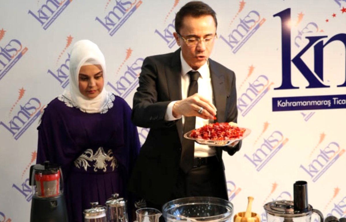 Kahramanmaraş'ta Biber Yeme Yarışması