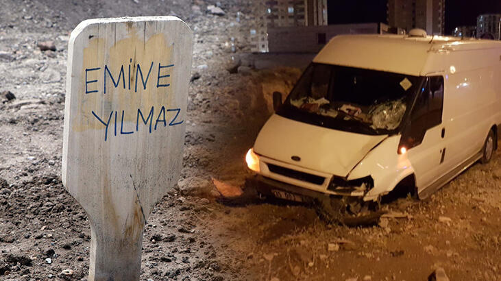 Kaldırımda kızıyla yürürken kamyonetin çarptığı anne öldü