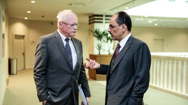 Kalın, Jeffrey ile İdlib'i görüştü