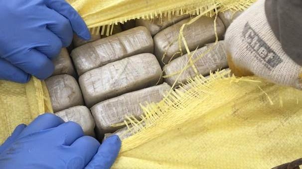Kamyonetin kasasına zulalamışlar! Tam 132 kilo