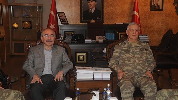 Kara Kuvvetleri Komutanı Orgeneral Dündar Mardin'de
