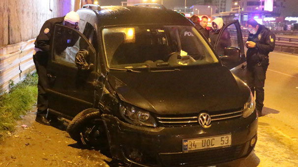 Kartal'da trafik kazası: 1 yaralı