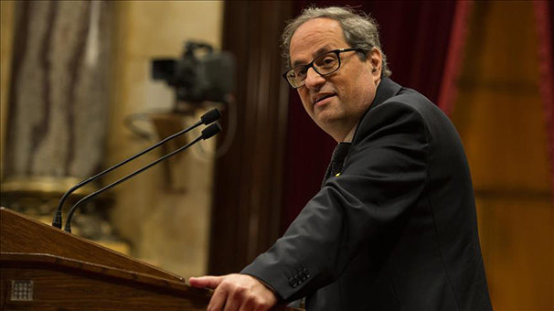 Katalan lider, Trump ve Papa'dan destek istedi