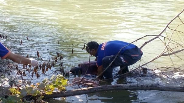Kaybolan kadının cesedi Kelkit Çayı'nda bulundu
