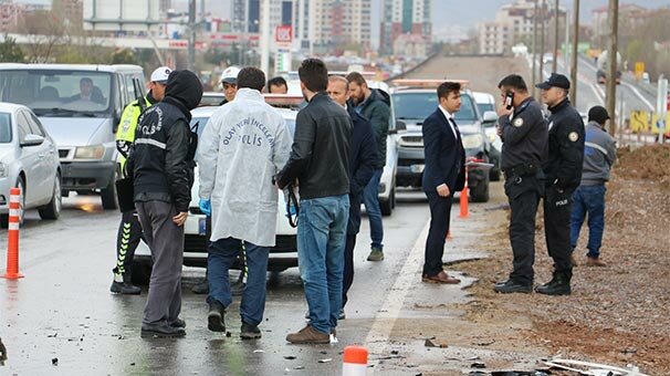 Kaza sonrası ortalık bir anda karıştı