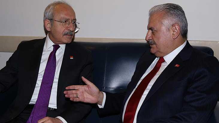 Kemal Kılıçdaroğlu'ndan Binali Yıldırım'a geçmiş olsun telefonu