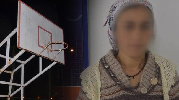Kendini basket potasına astı, polis son anda kurtardı