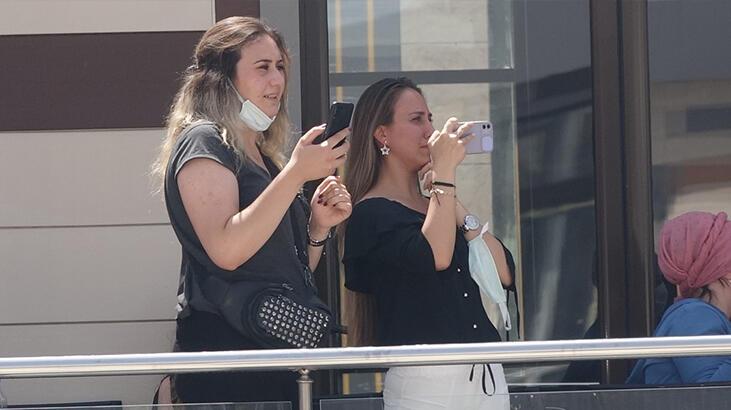 Kentte heyecan dolu an! Gören telefonuna kaydetti