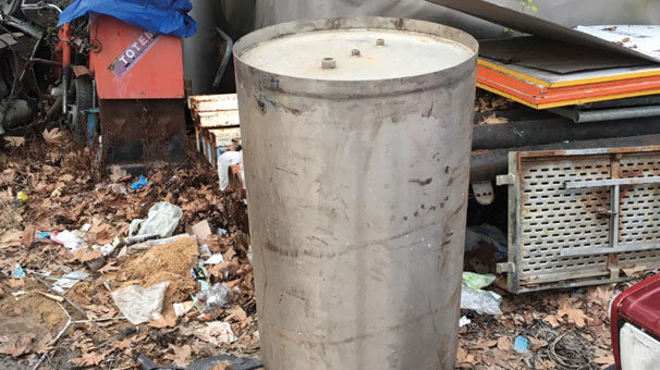 Kesilen varilden çıkan kimyasal hastanelik etti