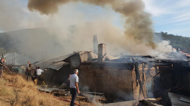 Kılıçdaroğlu’nun Tunceli'de doğduğu ev yangında küle döndü