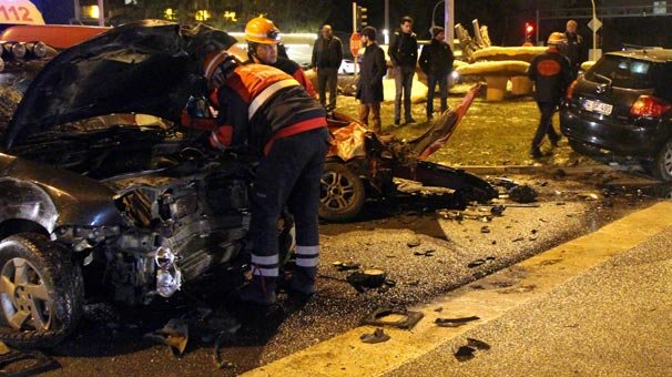 Kırmızı ışıkta dehşet!