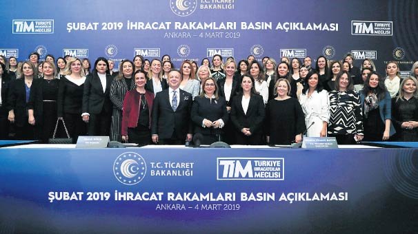 Kısa şubatta ihracat rekoru