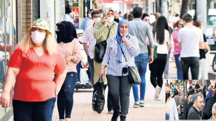 Kısıtlama öncesi pazarlar doldu