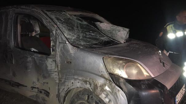 Konya'da trafik kazası: 1 ölü, 2 yaralı