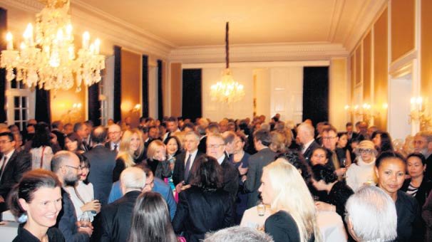 Kopenhag’daki Türk resepsiyonuna büyük ilgi