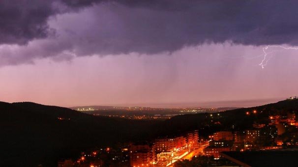 Korku dolu anlar! Gece gündüze döndü