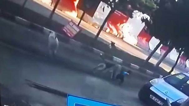 Korkunç! 5 yaşındaki çocuğa köpek saldırısı kamerada