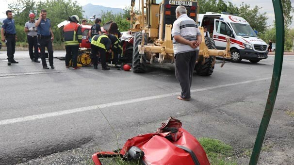 Korkunç kaza! U dönüşü yaparken...