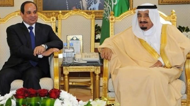 Kral Selman ile Sisi telefonda görüştü