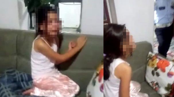 Küçük kızın yürek burkan haykırışı: Lütfen beni götürmeyin!