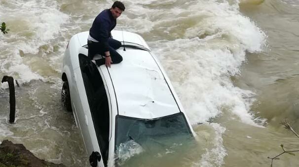 Kurtarılmayı böyle bekledi!