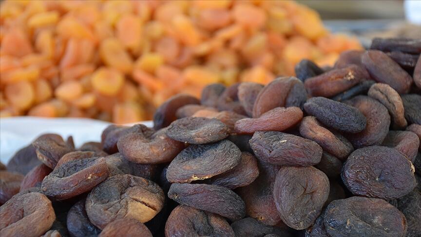 Kuru kayısıdan 22 milyon dolarlık ihracat geliri elde edildi