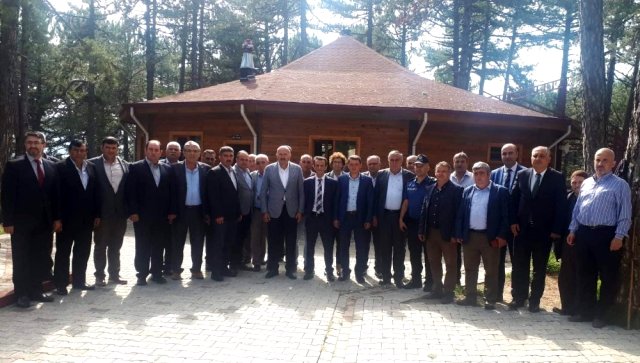 Kuyucak protokolü muhtarları yalnız bırakmadı