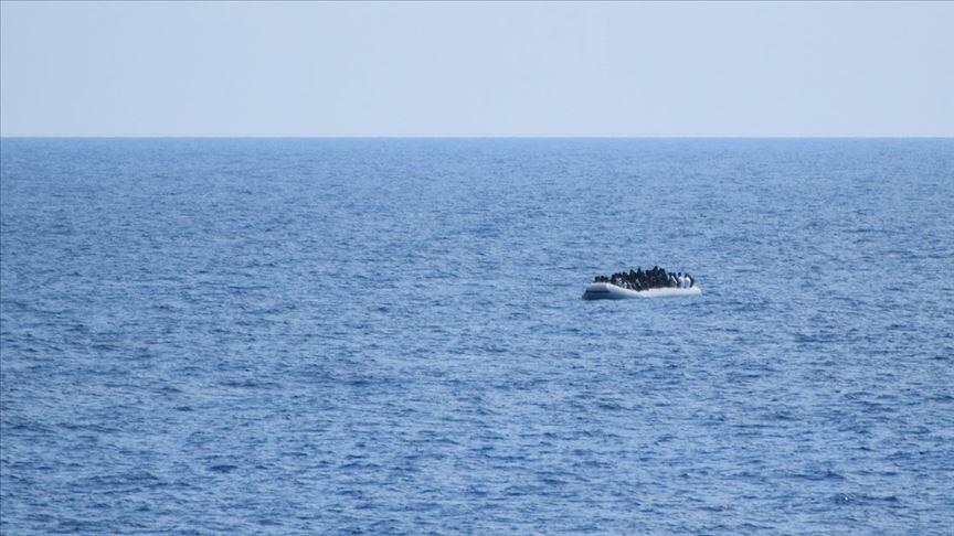 Libya açıklarında 185 düzensiz göçmen yakalandı